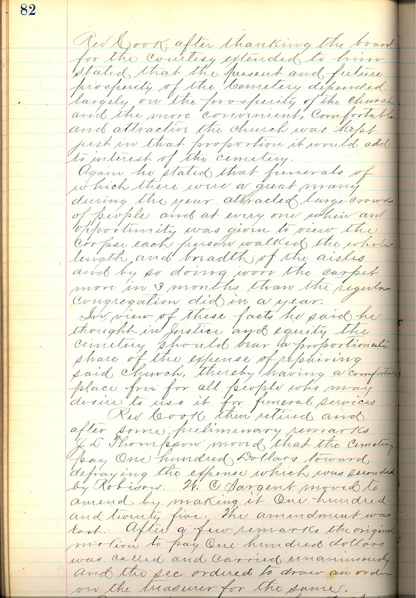 minute book